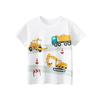 27kids roupas infantis transfronteiriças 2024 Verão nova camiseta infantil de manga curta atacado roupas de bebê menino fornecimento ao vivo