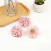 Cabezas de Flores Artificiales de Hortensia y Crisantemo para Manualidades Corona Hecha a Mano Accesorios para Tocados Pasadores Gorra de Graduación Decoración del Hogar Flores Falsas
