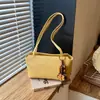 2026 Nuevo Bolso de Mano Estilo Artístico Retro Bolso de Hombro Bolso de Moda Minimalista Simple para Mujer Bolso de Hombro