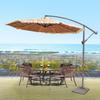 Sombrilla de Paja de Imitación, Parasol de Exterior, Parasol de Exterior, Sombrilla de Columna Central para Exterior, Sombrilla para Patio de Resort, Sombrilla para Balcón, Columna Única