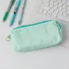 Estuche para Lápices Macarons de Alto Valor Nuevo Estilo Ins Portátil Gran Capacidad Bolsa de Almacenamiento Sencilla Bolsa para Papelería Lápiz