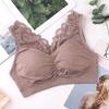 Comercio Exterior Transfronterizo Encaje Sin Costuras Push-Up Espalda Hermosa Fengzhixin Ropa Interior de Moda Transpirable Talla Grande para Mujer Envoltura de Pecho
