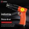 Deli AT-736 pistola pneumática furadeira pneumática poderosa ferramenta pneumática de alta potência furadeira pneumática 3/8 máquina de perfuração