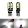 Luz LED para Coche Nueva T10 3030 24 LEDs Decodificación Canbus Indicador de Posición Continuo W5W Luz de Matrícula