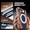 Adequado para iPhone Duo, capa de celular com suporte giratório, padrão Kevlar, magnética, Apple 18 Ultra, capa protetora dobrável