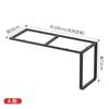 Soporte de Pata de Mesa Personalizado Isla Cocina Bar Gabinete Restaurante Mármol Pizarra Metal Pie de Soporte Base de Escritorio