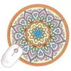 Mouse Pad Estilo Boêmio Vintage Personalizado Tapete de Mesa de Borracha para Computador Laptop Coaster Cruzamento Oriente Médio Rússia