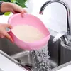 Cesta para Lavar Arroz, Bacia Plástica para Lavar Arroz, Utensílios de Cozinha, Cesta Escorredora, Cesta para Lavar Vegetais, Cesta para Frutas