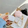 Funda Protectora para Apple Airpodspro con Diseño de Patrón de Concha de Perla, Cubierta para Auriculares de Silicona, 4ª Generación, Adecuada para Estilo Ins