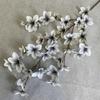 Relógio de Parede 3D Arranjo de Flores Acessórios Decoração de Casa Plantas Simuladas Ins Popular Plástico Floral Simulado Plantas Verdes Falsas