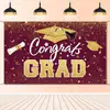 Banner de Fundo da 26ª Nova Série de Formatura Transfronteiriça para Decoração de Festa Interna e Externa