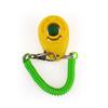 Anel oval para treinamento de cães e animais de estimação, anel para treinamento de cães e animais de estimação, pulseira verde com botão