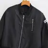 Exportación Transfronteriza Ropa de Mujer Otoño e Invierno 2025 Estilo Europeo y Americano Cuello Alto Manga Larga Holgada Casual Chaqueta de Algodón para Mujer C92945