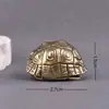 Casco de Tartaruga de Latão Sino da Riqueza Latão Ornamento Criativo Presente Personalizado Presente Promocional Peça de Mão Tartaruga