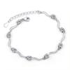 Weihua Nova Pulseira Feminina Banhada a Prata Moda Feminina Retro Bonito Primeiro Presente de Aniversário de Jóias Taobao Vendas