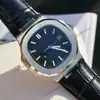 Patek Nautilus 3K Grenade Serie 7118 Automático Completo Marca Suiza Reloj Mecánico para Hombre Reloj de Alta Gama Incrustado de Diamantes
