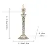 En Stock Ventas Directas de Fábrica Venta Caliente Transfronteriza Estilo Europeo Candelabro Artesanía de Resina Decoración Navideña para el Hogar Accesorio para Cena a la Luz de Velas