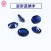 Fornecimento direto da fábrica ovo azul nano atacado 2*3-10*14mm oval ovo azul nano resistente a altas temperaturas gema