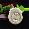 Pingente de Jade Azul Campo Natural Atacado Pingente Guanyin Buda Dragão Bagua Pixiu Sino Colar Pingente Jade Casal Folclórico