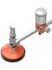 Cortavidrios para Corte Circular, Cuchillo Compás para Perforar Agujeros, Abridor de Agujeros para Campana Extractora, Herramienta para Cortar Vidrio Grueso, Manual