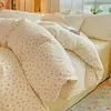 2026 Nuevo Estilo Vintage Hilo Esponjoso Suave y Transpirable Funda Nórdica para Dormir Desnudo, Pieza Única