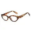 Nuevas Gafas Negras Estilo Retro Ojo de Gato Sin Graduación, Lentes Personalizados Anti-Luz Azul para Miopía en Caras Pequeñas, Monturas de Gafas Estilo Callejero de Aspecto Natural