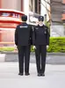 Ropa de Trabajo de Seguridad Primavera y Otoño Uniformes de Seguridad de Manga Larga Trajes de Entrenamiento para Propiedad para Hombres y Mujeres