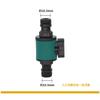 4 pontos 6 pontos com mangueira de interruptor Extensão de Reparo conector de água acoplamento de bico de duas vias extensor de válvula de duas vias