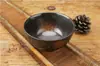 Configuração de Mesa Japonesa Peça Quatro Tigela de Arroz para Restaurante de Sushi Xícara de Chá Prato Lateral Preto Cozinha Japonesa Coreana Descanso de Hashi de Cerâmica Bule