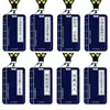 Porta-Cartões Criativo para Cartões de Campus, Cartões de Refeição Estudantil, Cartões de Ônibus, Cartões de Acesso e Cartões de Identidade com Cordão de Pescoço