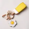 Nuevo Llavero Macaron Lindo Colgante de Fruta Llavero de Coche Exquisito Adorno Pequeño para Pareja Encanto de Bolsa