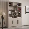 Gabinete de vino moderno minimalista contra la pared aparador de comedor para el hogar decoración de partición de recibidor de sala de estar armario de almacenamiento armario lateral aparador