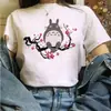 Totoro Studio Ghibli Harajuku Kawaii Camiseta Mujer Ullzang M