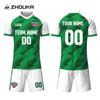 Uniforme de Fútbol Transfronterizo Traje Personalizado para Niños Verano Deportes al Aire Libre Fútbol Manga Corta Secado Rápido Transpirable Jersey de Fútbol