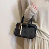 Bolso de Mano Texturizado de Alta Gama Nuevo Verano 2026 Bolso de Mujer con Textura, Bolso de Hombro de Moda con Hebilla de Cinturón, Bolso Cruzado de Moda