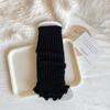 Calcetín de Primavera y Otoño para Niños Calcetines Rojos de Angora para Mujer Manga Manga Larga Tubo Largo Encaje Tejido Otoño e Invierno Manga para Pierna de Tubo Medio para Niña