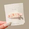 Pinza lateral para el cabello simple y elegante para mujer, sin costuras, fresca y estilosa, alto valor estético, accesorio para el cabello suave y versátil