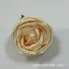 Cabeza de Flor de Rosa Imitación para Hanfu, Flor Artificial para Decoración del Hogar, Flor Artificial de Rosa Roja al por Mayor