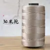 Fio de Seda de Gelo Algodão Mercerizado e Linho Tira Plana Tecelagem DIY Sapato Almofada Tricotado à Mão Proteção Solar Primavera e Verão Chapéu de Sol Bolsa de Gancho Fio