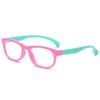 Gafas de moda para niños con protección contra la luz azul y antirradiación, de silicona, para teléfono móvil, ordenador y marco antiluz azul 8145