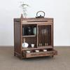 Norte Americano Nogueira Preta Novo Armário de Chá Chinês Old Elm Balde de chá sob a mesa Tea Room Tea Side Cabinet sem fogão