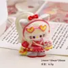 Accesorios de Resina para Manualidades de Dibujos Animados Joyería Cola de Caballo Estéreo Gatito Pasador para el Cabello Funda para Teléfono Móvil Hebilla de Zapato Llavero Colgante con