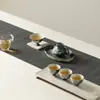 En el Bosque, Regreso a los Pinos - Cerámica Pintada a Mano con Nubes Propicias y Loto de Tinta, Una Tetera y Una Taza, Juego de Té, Regalo para Ancianos o Líderes, Recuerdo