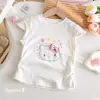 Colección de Camisetas de Manga Corta Nuevas de Verano 2026 para Niñas, Liquidación Emotiva, En Stock, Envío en 48 Horas