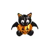Transfronteiriço Novo Modelo de Morcego e Abóbora Impresso em 3D Decoração de Mesa para Festa de Halloween Chaveiro Presente para Amigos