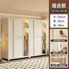 Guarda-roupa simples de porta de correr para quarto de aluguel, espessado, reforçado, combinação, novo guarda-roupa de aço, quarto de casa, resistente, durável