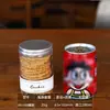 [Fabricante de origen] Lata de plástico PET de alta transparencia con tapa de aluminio de 65 bocas, botella para envasado de dulces y galletas