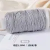 Yunxin Hilo de Algodón Retorcido a Mano Estilo Xizang 1.5mm Hilo Teñido en Degradado Cielo Estrellado para Pulseras Tejidas a Mano DIY Cuerda para Manualidades Cuerda para Tejer Cuerda de Mano