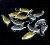 Chang Fishing Ma Kou Wang Clásico Lentejuelas Luya 2.5/3.5/5G Anzuelo Sencillo Cebo Falso Raya Blanca Especial para Matar Equipo de Pesca