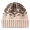 Nuevo Gorro de Punto de Cachemira para Otoño e Invierno para Hombres y Mujeres Gorro Cálido Protección contra el Frío Cubre-Cabeza Sombrero Gorro para Ciclismo al Aire Libre Gorro Casual para el Frío